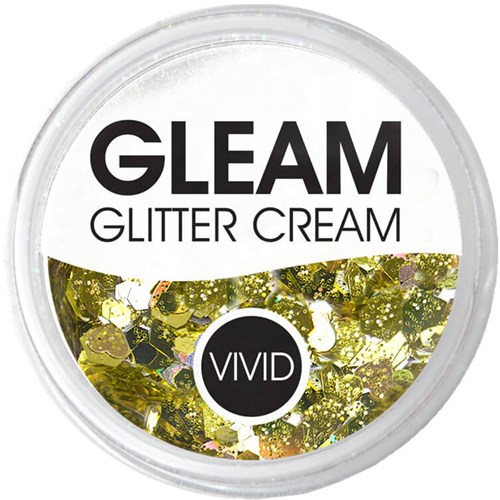Vivid Gleam Glitter Cream Treasure Gold - 30gr