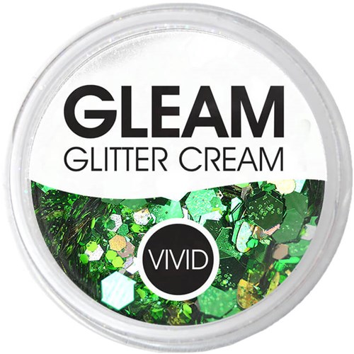Vivid Gleam Glitter Cream Evergreen - 30gr