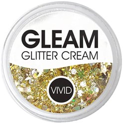 Vivid Gleam Glitter Cream Gold Dust - 10gr