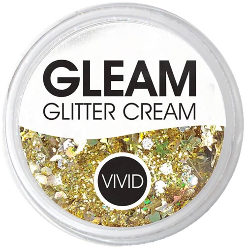 Vivid Gleam Glitter Cream Gold Dust - 30gr