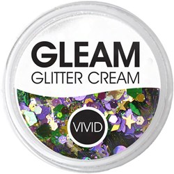 Vivid Gleam Glitter Cream Mardi Party - 30gr