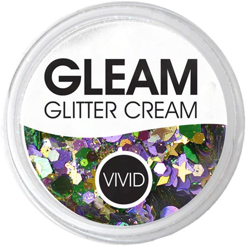 Vivid Gleam Glitter Cream Mardi Party - 30gr