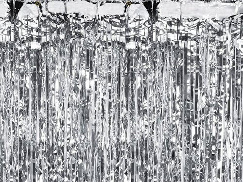 Deurgordijn Zilver Luxe - 90x250cm