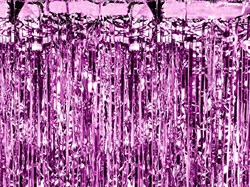 Deurgordijn Paars Luxe - 90x250cm