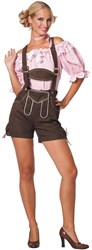 Tirolerhose de Luxe Dames Donkerbruin 