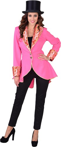 Damesjas Pink met Brokaat
