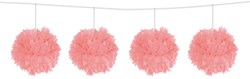 Pompom Slinger Roze 3mtr.