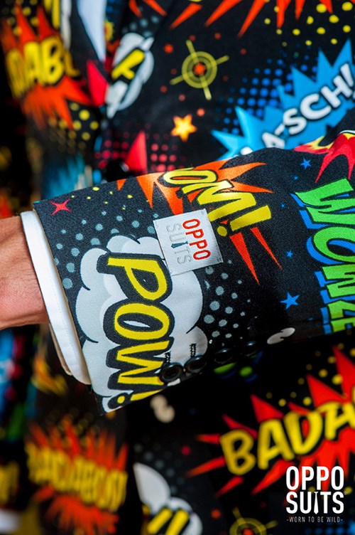 Herenkostuum Opposuits Badaboom (detail)