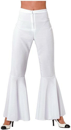Dames Hippie Broek Wit 