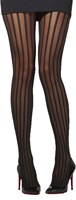 Panty met Verticale Strepen