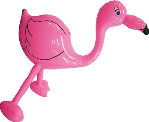 Opblaasbare Flamingo 60x55cm