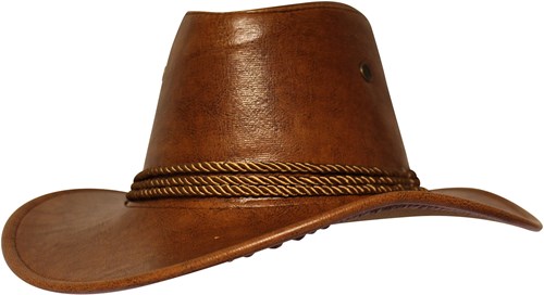 Western Cowboyhoed Bruin met Koord (Nepleer)