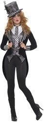 Dameskostuum Dark Mad Hatter Luxe 