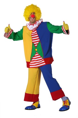 Herenkostuum Clown Multi 