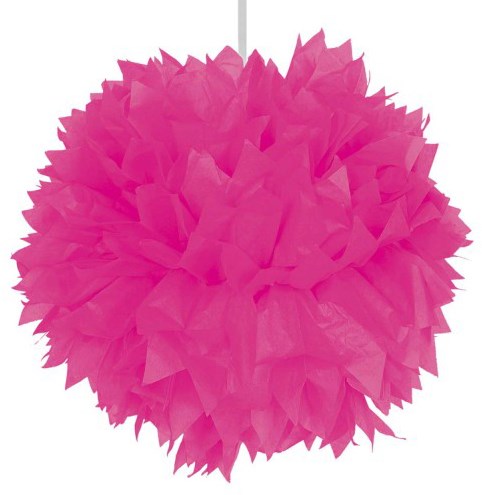Decoratie Pompom Pink 30cm