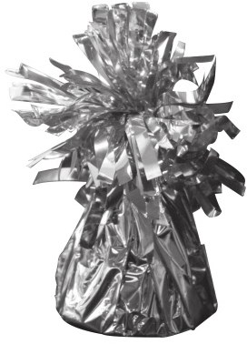 Ballongewicht Folie Zilver