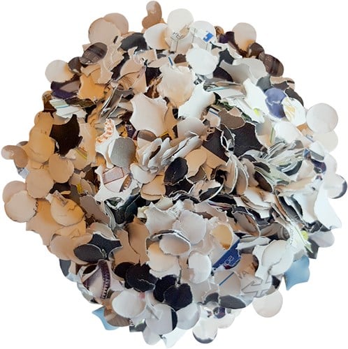 Confetti 10 Kilo Gerecyclede Papier Snippers