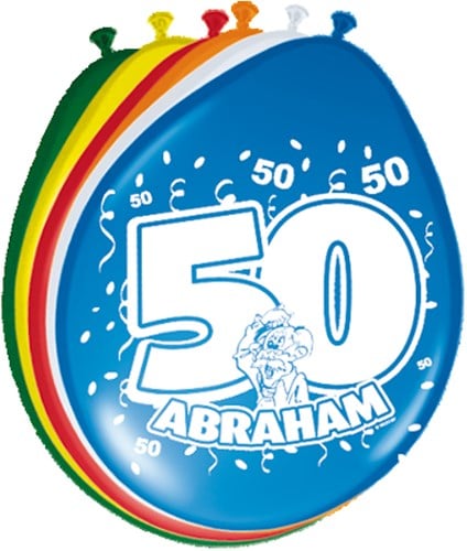 Ballonnen 50 Abraham 8st