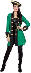 Damesjas Garde Groen-Zwart 