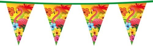 Vlaggenlijn Flamingo (6m) 