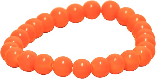 Parelarmband Neon Oranje