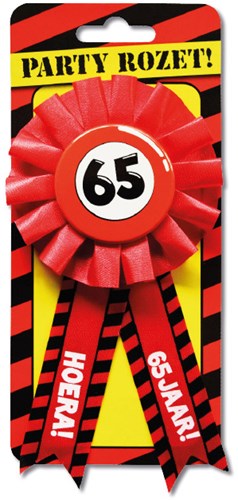 Rozet 65 jaar Verkeersbord