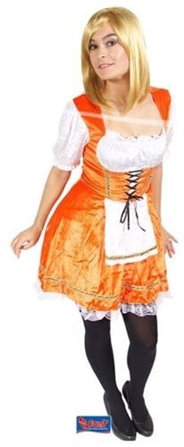 Oranje Tiroler Jurkje