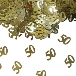Confetti 50 Goud 