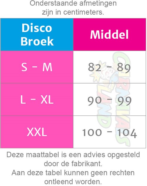 Maattabel