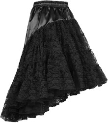 Petticoat met Kant Luxe Zwart