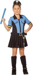 Politiejurkje Blauw voor meisjes 