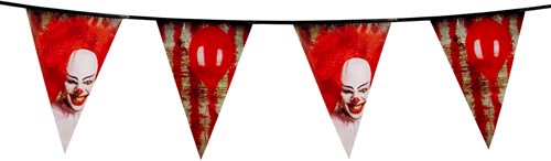 Vlaggenlijn Horror Clown IT (6m)