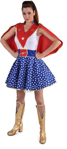Dameskostuum Super Girl
