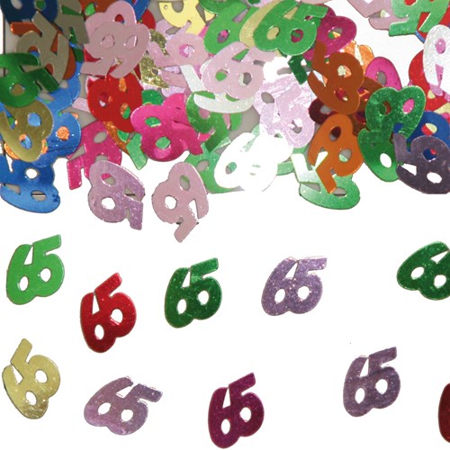 Confetti 65 Jaar