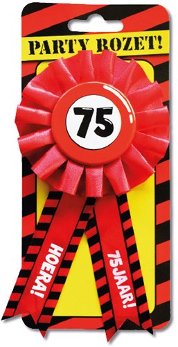 Rozet 75 jaar Verkeersbord