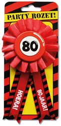 Rozet 80 jaar Verkeersbord