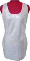 Sexy Jurkje Silver Girl 