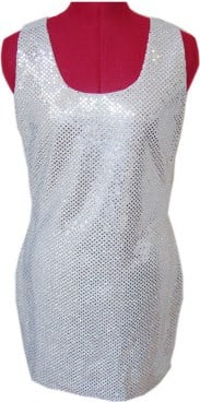 Sexy Jurkje Silver Girl 