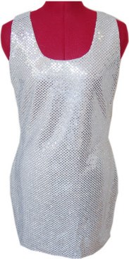 Sexy Jurkje Silver Girl 