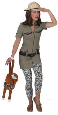 Dameskostuum Safari Girl Kopen Carnavalsland