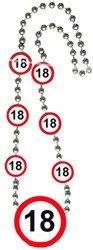 Ketting 18 Jaar Verkeersbord