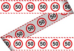 Markeerlint 50 Jaar Verkeersbord