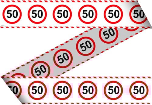 Markeerlint 50 Jaar Verkeersbord