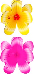 Tafeldecoratie Bloemen 4st. (28x28cm)