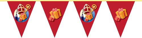 Vlaggenlijn Sinterklaas 10m