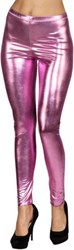 Legging Metallic Luxe Roze 