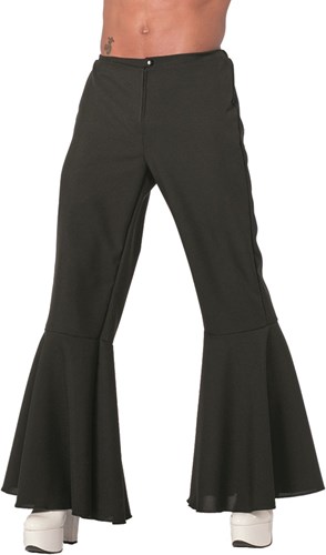 Hippiebroek Heren Zwart