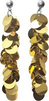 Pailletten Oorbellen Goud