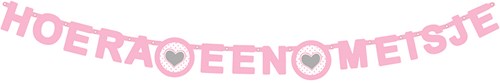 Letterslinger Hoera een Meisje! 