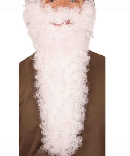Baard kabouter lang wit